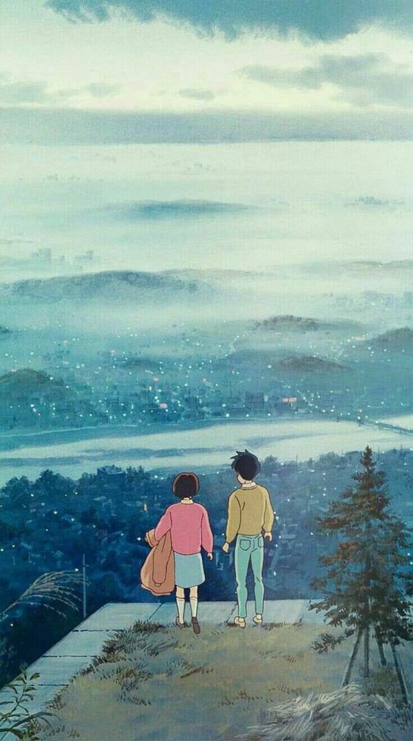 Những hình nền điện thoại chill anime - Hình số 7