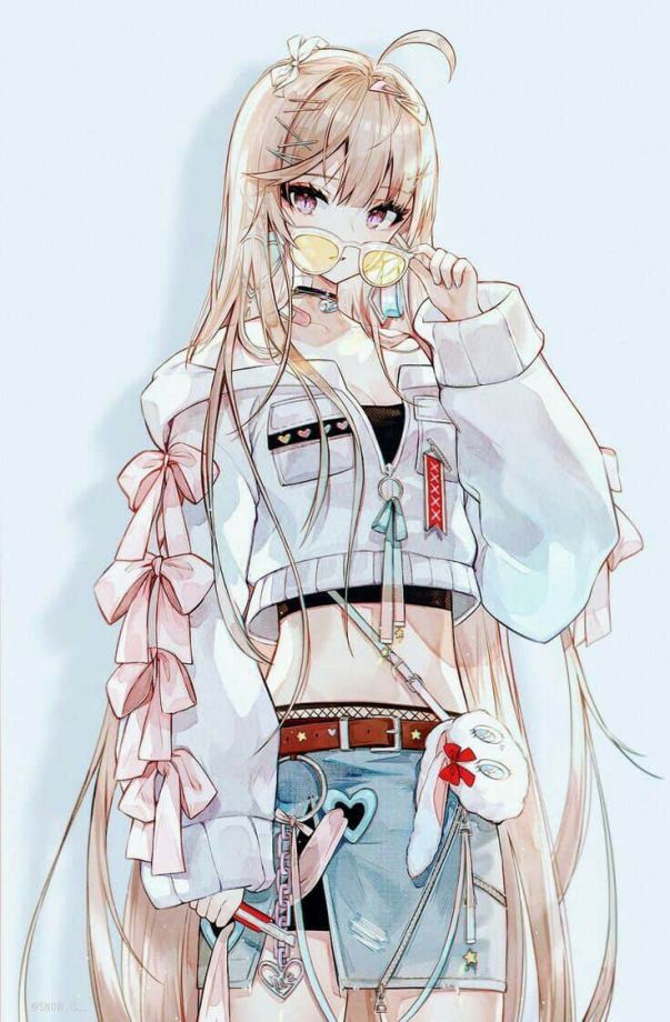 Những hình nền anime nữ ngầu cho điện thoại - Hình số 5