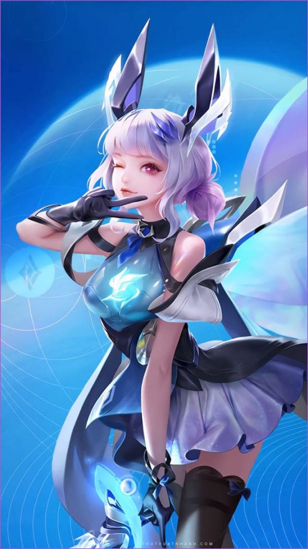 Những hình nền anime nữ ngầu cho điện thoại - Hình số 9