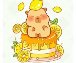 Những hình nền điện thoại cute capybara - Hình số 9