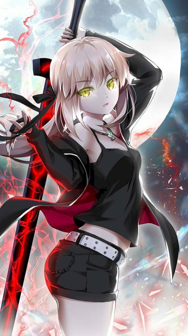 Những hình nền điện thoại ngầu anime - Hình số 9