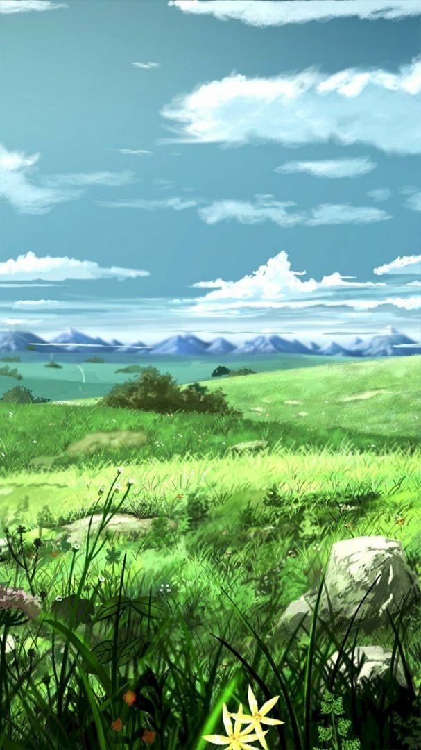 Những hình nền điện thoại anime phong cảnh - Hình số 2