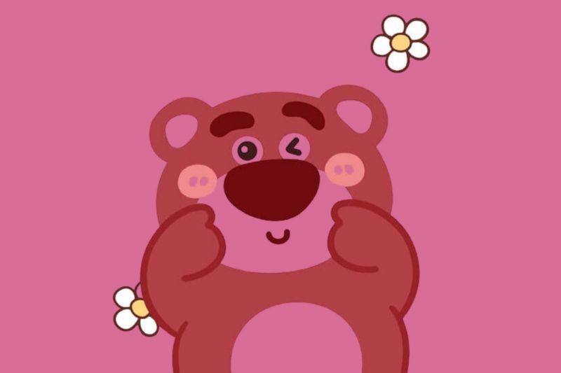 Những hình nền gấu dâu cute chibi - Hình số 7