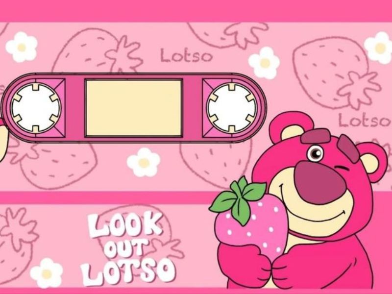 Những hình nền gấu dâu cute cho máy tính - Hình số 8