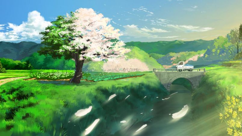 Những hình nền anime 4k phong cảnh - Hình số 2