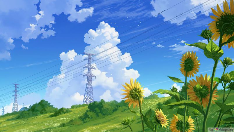 Những hình nền anime 4k phong cảnh - Hình số 3