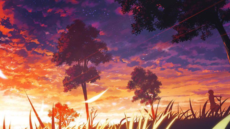 Những hình nền anime 4k phong cảnh - Hình số 4