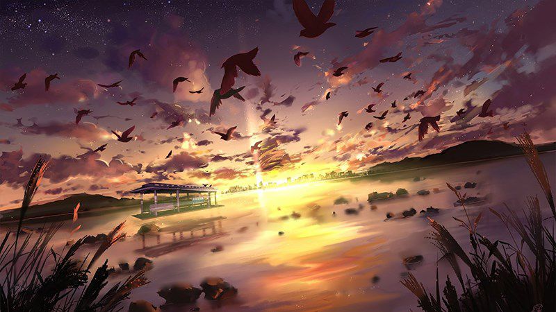 Những hình nền anime 4k phong cảnh - Hình số 8