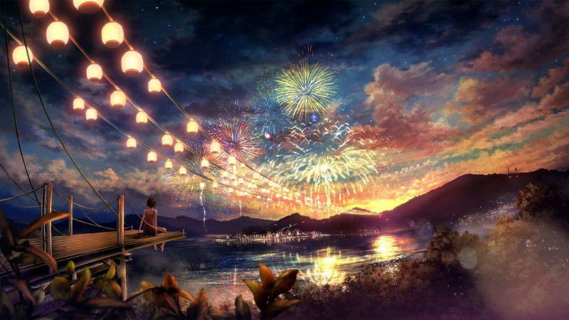 Những hình nền anime 4k phong cảnh - Hình số 9