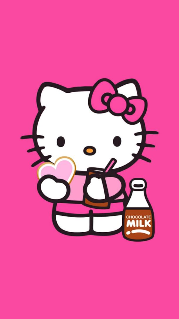 Những hình nền iphone 12 hello kitty - Hình số 5