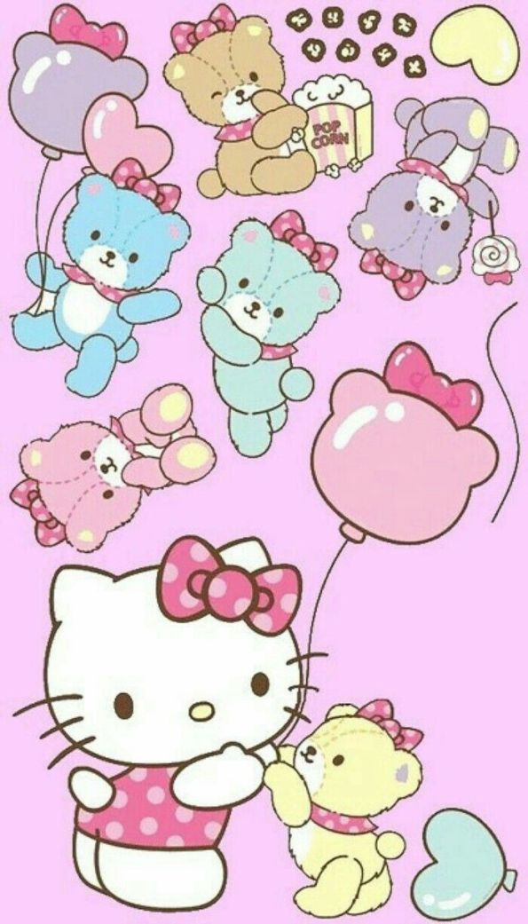 Những hình nền iphone 12 hello kitty - Hình số 8