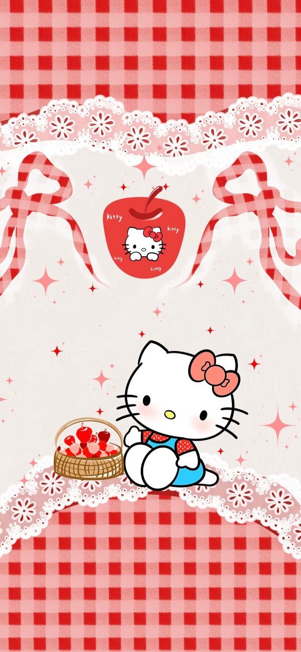 Những hình nền iphone 14 pro max hello kitty - Hình số 6