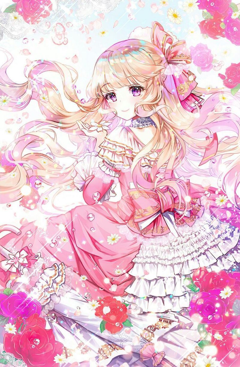 Những hình nền anime màu hồng - Hình số 1