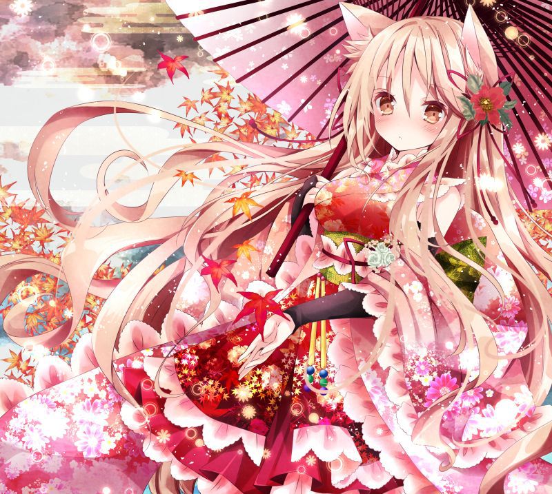 Những hình nền anime màu hồng - Hình số 10