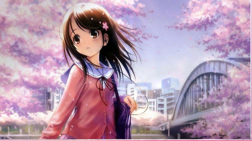 Những hình nền anime màu hồng - Hình số 4