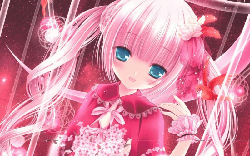 Những hình nền anime màu hồng - Hình số 6