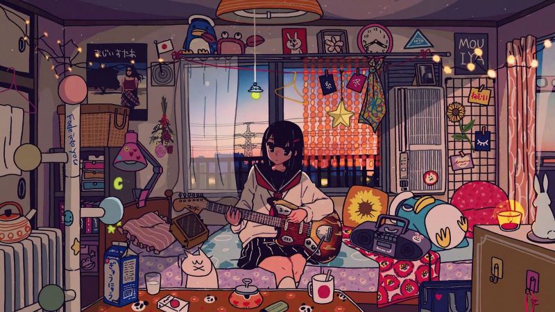 Những hình nền anime 4k chill - Hình số 9