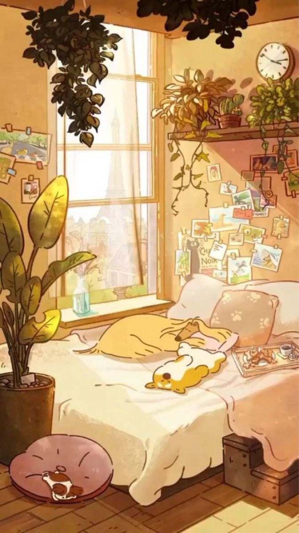 Những hình nền điện thoại chill cute - Hình số 1