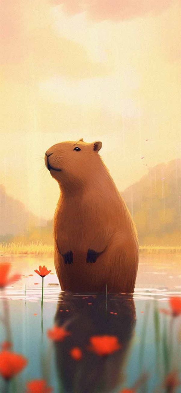Những hình nền điện thoại chill cute - Hình số 9