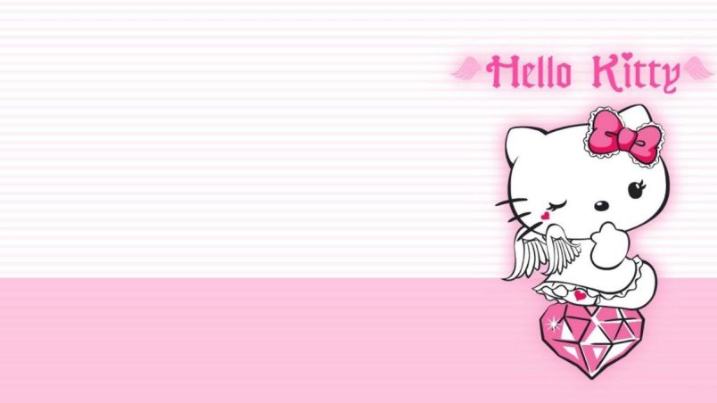 Những hình nền powerpoint học tập hello kitty - Hình số 3