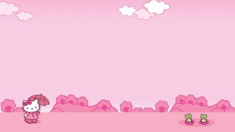 Những hình nền powerpoint học tập hello kitty - Hình số 4