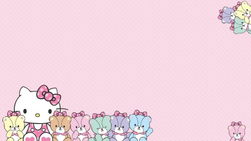 Những hình nền powerpoint học tập hello kitty - Hình số 6
