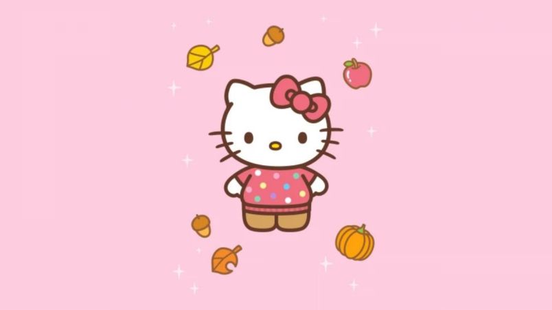 Những hình nền powerpoint học tập hello kitty - Hình số 9