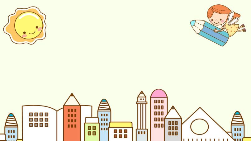 Những hình nền powerpoint học tập cute - Hình số 2