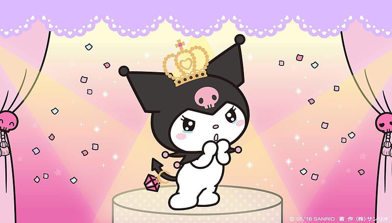Những hình nền máy tính 4k cute kuromi - Hình số 10