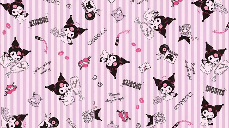 Những hình nền máy tính 4k cute kuromi - Hình số 4