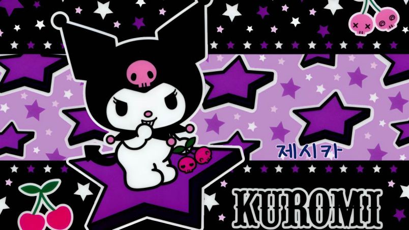 Những hình nền máy tính 4k cute kuromi - Hình số 5