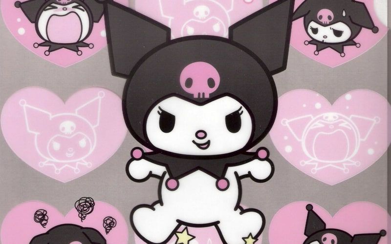 Những hình nền máy tính 4k cute kuromi - Hình số 6