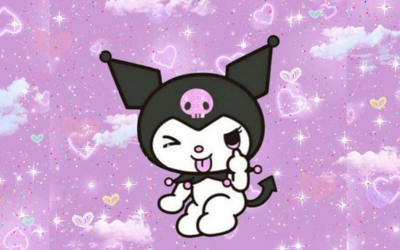 Những hình nền máy tính 4k cute kuromi - Hình số 8