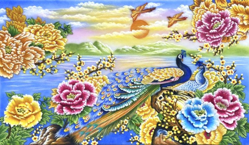 Những hình nền hoa mẫu đơn 3d - Hình số 2