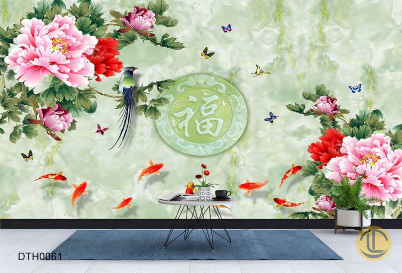 Những hình nền hoa mẫu đơn 3d - Hình số 3