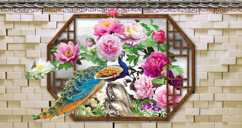 Những hình nền hoa mẫu đơn 3d - Hình số 8