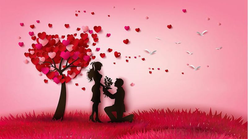 Những hình nền trái tim tình yêu lãng mạn - Hình số 9