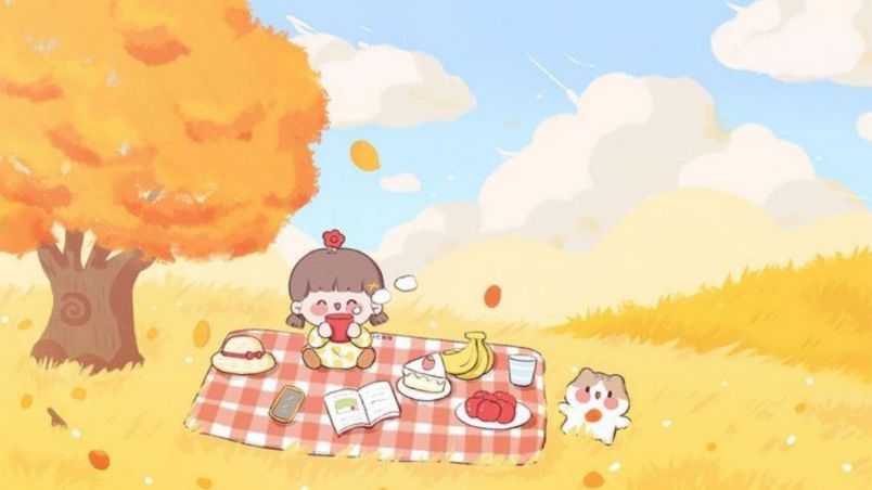 Những hình nền chill cute - Hình số 4