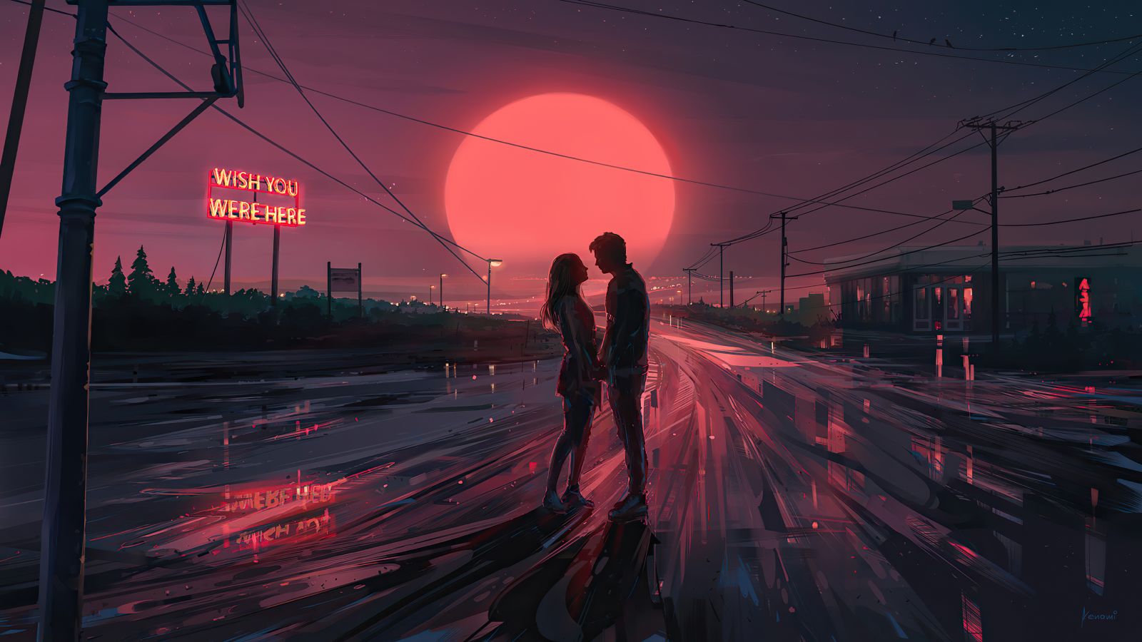 Những hình nền chill cute đường phố - Hình số 4
