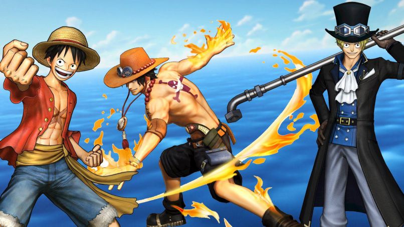Những hình nền luffy ace sabo - Hình số 9