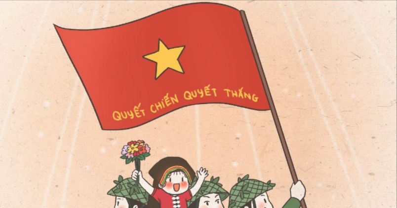 Những hình nền cờ Việt Nam cho máy tính - Hình số 6