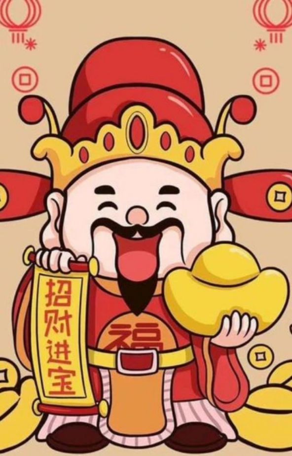 Những hình nền thần tài cho điện thoại - Hình số 10