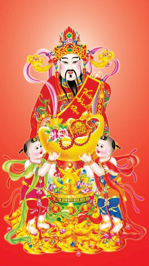 Những hình nền thần tài cho điện thoại - Hình số 7