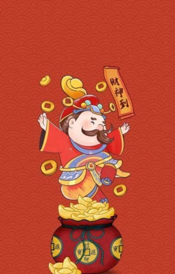 Những hình nền thần tài cho điện thoại - Hình số 8