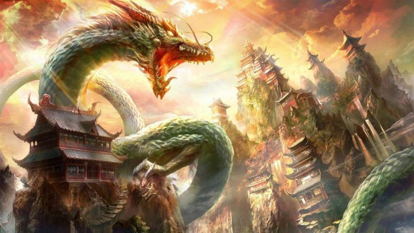 Những hình nền đẹp 3d ngầu rồng - Hình số 5