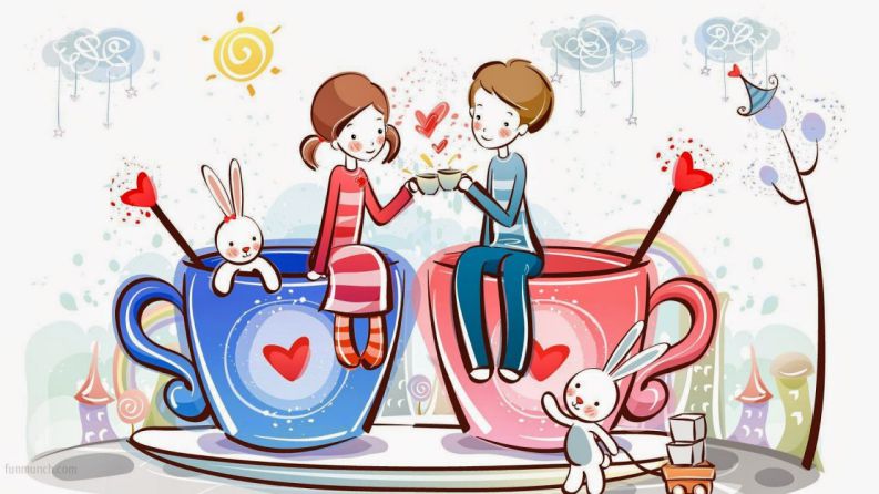 Những hình nền đôi cute - Hình số 9