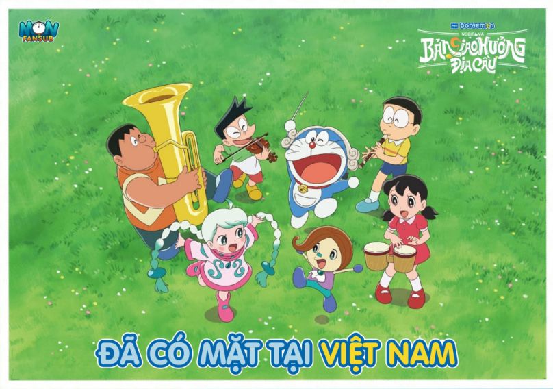 Những hình nền doremon bản giao hưởng địa cầu - Hình số 5