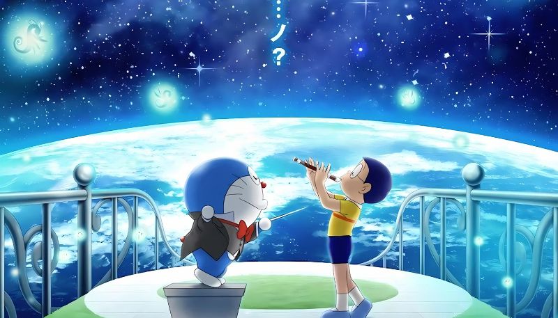 Những hình nền đẹp 3d cute doraemon - Hình số 2