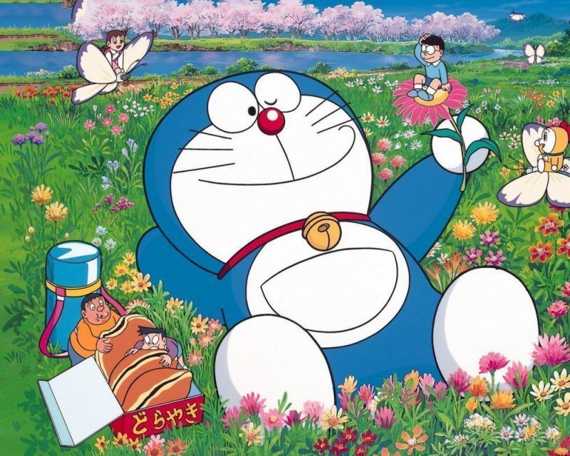 Những hình nền đẹp 3d cute doraemon - Hình số 5