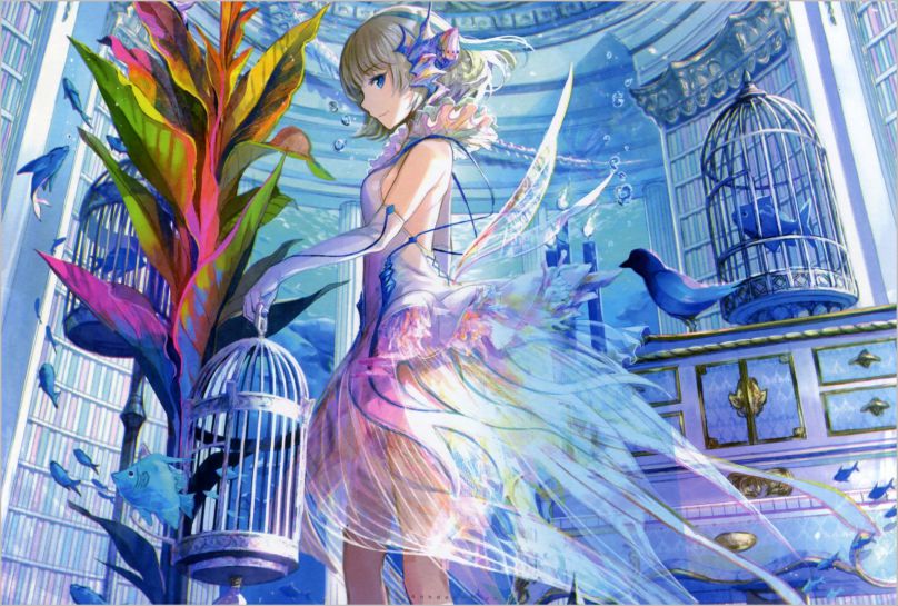 Những hình nền đẹp 3d ảo anime - Hình số 10